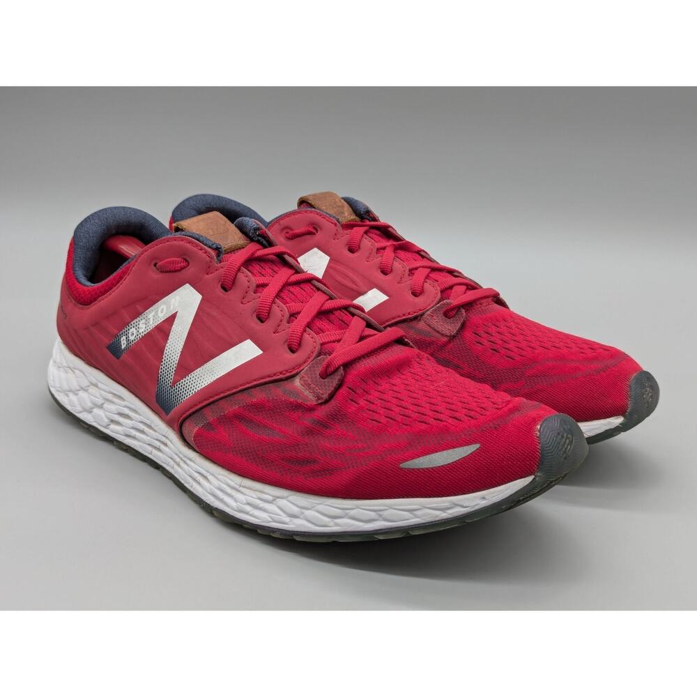 New Balance Zante v3 Ballpark MZANTFW3 Boston Shoes Sneakers Red Size 13